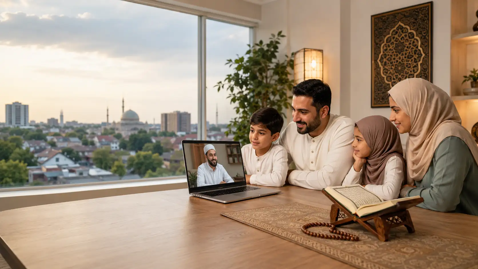 Virtual online Quran classes in Dearborn Michigan with experienced tutors teaching Tajweed and Quran recitation for kids and adults